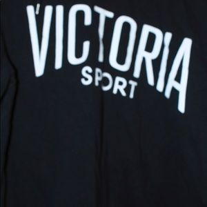 MUST GO ‼️ Donation Sale:  Like new Victoria's Secret Sport Black Zip Up Hoodie